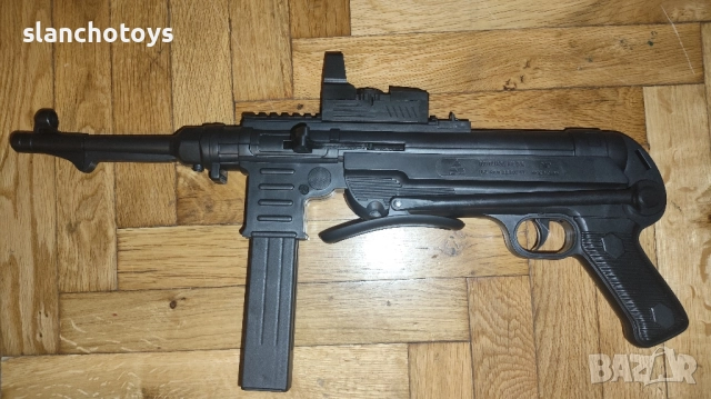 Автомат Шпагин или Шмайзер, със сачми, снимка 6 - Играчки за стая - 49639063