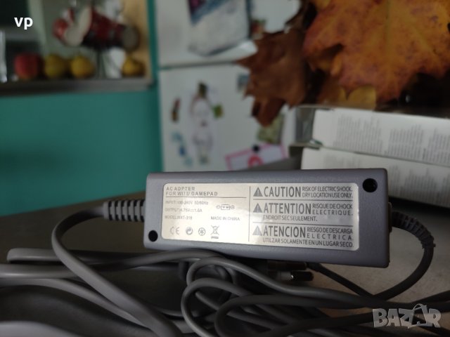 Чисто ново Зарядно за контролер Nintendo Wii U Адаптер, захранване за таблет контролер НИНТЕНДО, снимка 3 - Аксесоари - 43341499