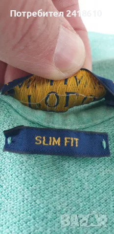 POLO Ralph Lauren Cotton Slim Fit Mens Size M ОРИГИНАЛ! Мъжка Тениска!, снимка 14 - Тениски - 47307412