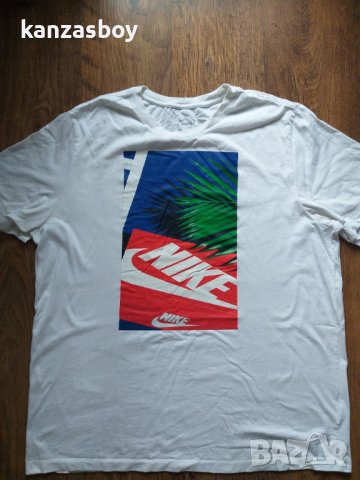 nike air box logo - страхотна мъжка тениска 2ХЛ, снимка 4 - Тениски - 43780342