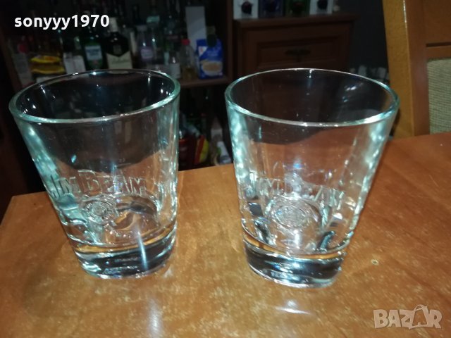 JIM BEAM-МАСИВНИ ТЕЖКИ 2БР ЧАШИ ЗА УИСКИ 2911212255, снимка 10 - Колекции - 34972062