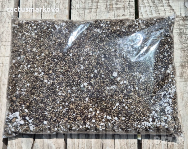 ВИСОКОКАЧЕСТВЕНА ПОЧВА ЗА КАКТУСИ И СУКУЛЕНТИ 1 ЛИТЪР, снимка 2 - Стайни растения - 51616238