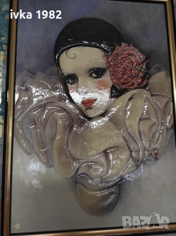 Три керамични картини , снимка 2 - Картини - 51942450