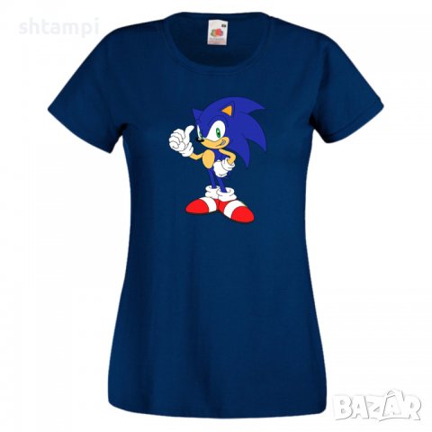 Дамска тениска Sonik 005 Игра,Изненада,Подарък,Празник,Повод, снимка 8 - Тениски - 37244971