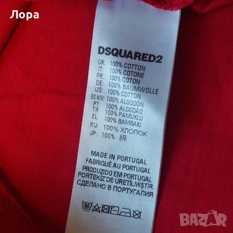 Дамска тениска Dsquared2 , снимка 4 - Тениски - 50758834