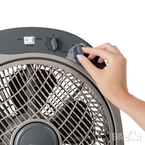 Подов вентилатор Muhler SMX-1235 – 12'', 35W, с бокс и таймер за удобен контрол, снимка 8 - Друга електроника - 51948623