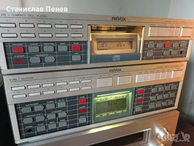 Revox B-285/B-225 Vintage Stereo System , снимка 2 - Ресийвъри, усилватели, смесителни пултове - 49274439