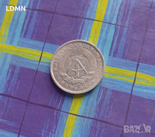 1 Pfennig 1979 A Демократична Република Германия, снимка 2 - Нумизматика и бонистика - 52042112