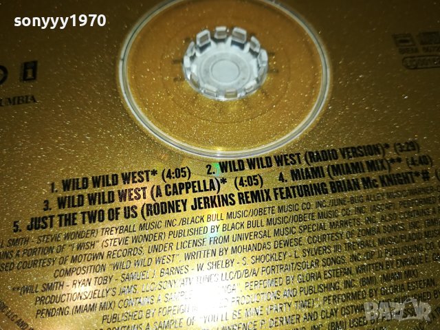 WILL SMITH-WILD WILD WEST CD ВНОС GERMANY 2212230806, снимка 14 - CD дискове - 43510835