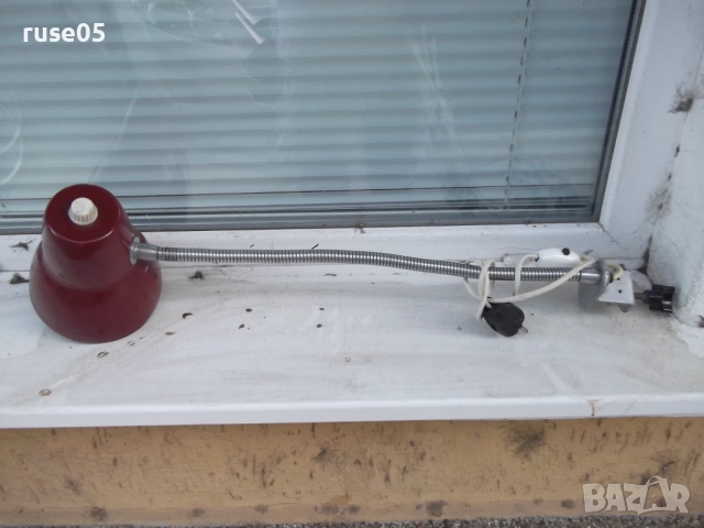 Лампа за бюро стара работеща - 1, снимка 6 - Настолни лампи - 51839093