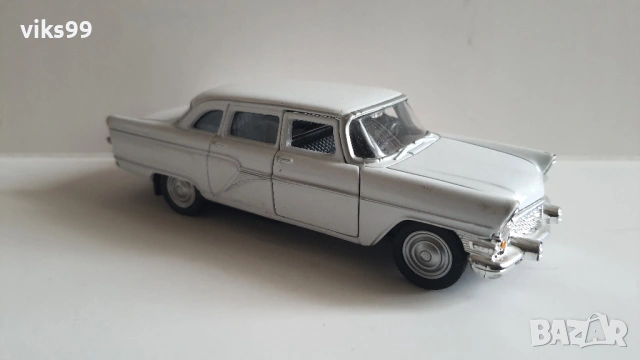 ЧАЙКА ГАЗ-13 Welly - Мащаб 1:43, снимка 6 - Колекции - 53175248