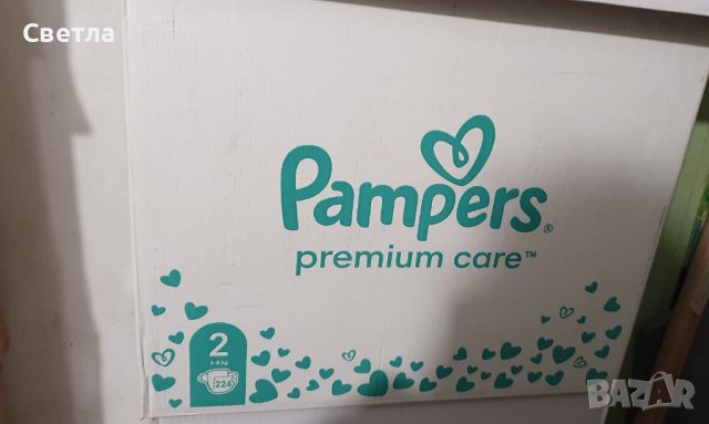 Пелени Pampers Premium Care, снимка 3 - Пелени, памперси - 43186571