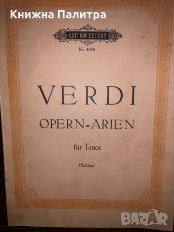 Verdi Opern Arien Fur Tenor