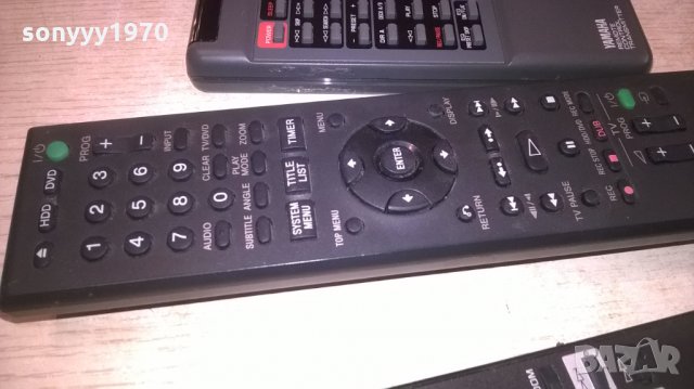 YAMAHA & SONY RDR-REMOTE CONTROL, снимка 13 - Други - 27595485