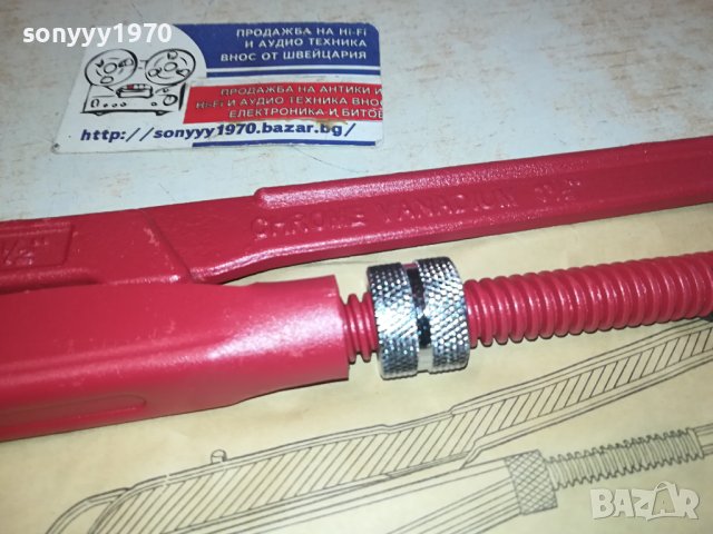 НОВ 1 1/2-РАЗДВИЖЕН-тръбен ключ 42см 2112231311, снимка 10 - Ключове - 43500840