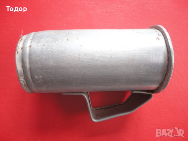 Алуминиева мярка от соца половин литър, снимка 2 - Колекции - 43760462