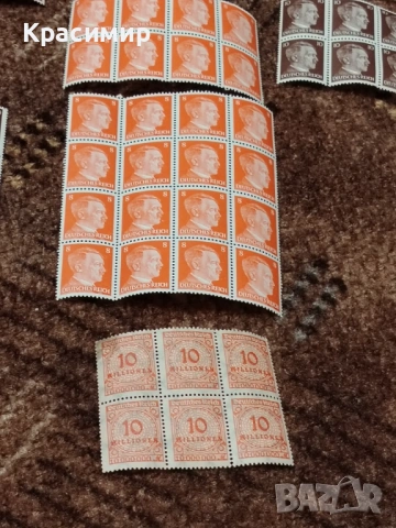 DEUTSCHES REICH. , снимка 16 - Филателия - 53420861