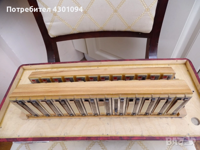 Корпус (баси) с тарги за Акордеон Weltmeister Stella 48 баса, снимка 2 - Акордеони - 52363844