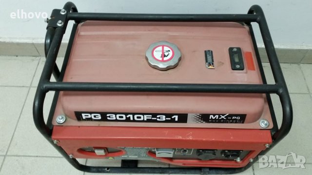 Бензинов монофазен агрегат за ток PG 3010F-3-1 2500W, снимка 4 - Генератори - 29000905