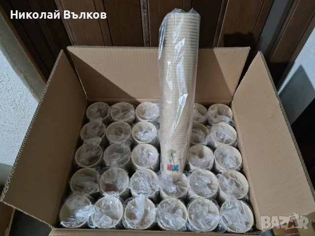 Бамбукови чаши за вендинг автомати Vending, снимка 2 - Кафемашини - 51367936