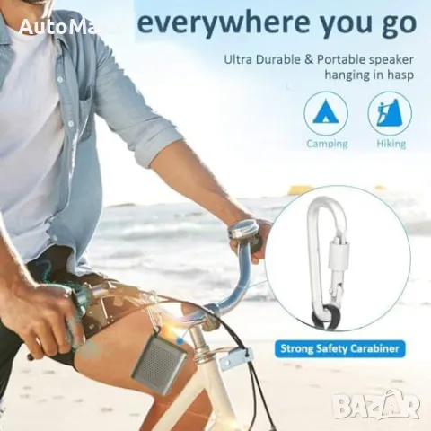 Мини bluetooth 5.0 колонка BT107, снимка 6 - Тонколони - 47927658