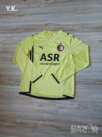 Оригинална мъжка тениска с дълъг ръкав Puma USP x F.C. Feyenoord / Season 09-10 (Third), снимка 2 - Тениски - 42985242
