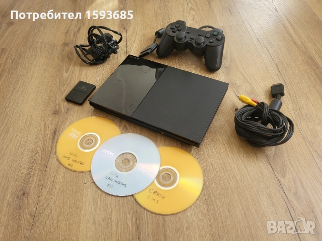 Playstation 2 с мод чип , снимка 1