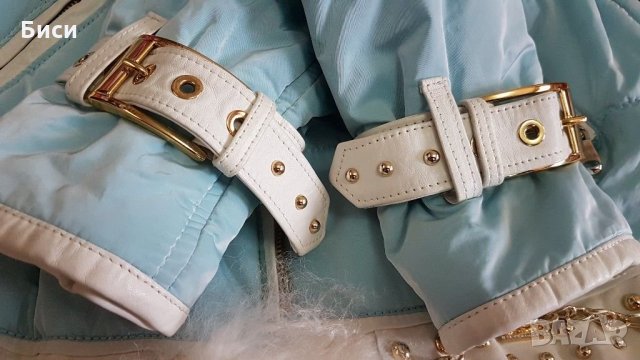 Марково италианско яке,непромокаема материя,естествена кожа,естествен косъм лама, снимка 6 - Палта, манта - 35373929