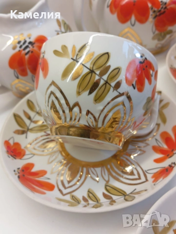 Руски порцелан , снимка 2 - Сервизи - 51455429