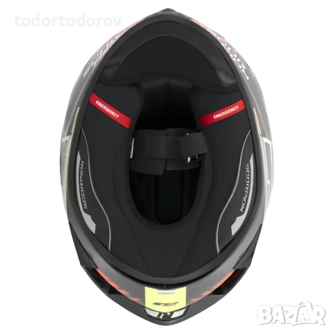 Мото Каска SCORPION EXO-1400 AIR Vitoria Matt ,oчила,размер XL 61-62см 434.19 лв. / 222 €, снимка 8 - Аксесоари и консумативи - 53596995