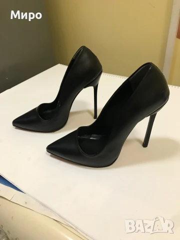 Дамски обувки кожа, снимка 2 - Дамски обувки на ток - 50886436