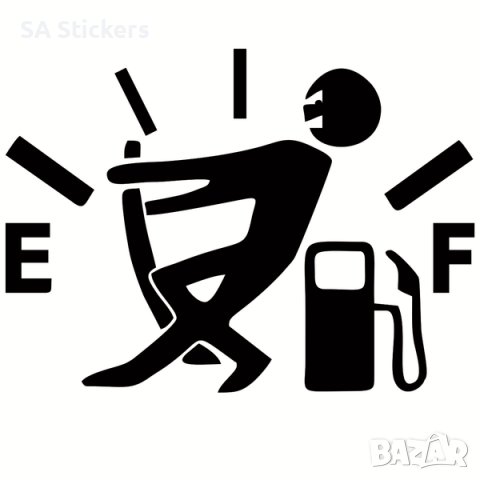 Стикери за кола резервоар гориво