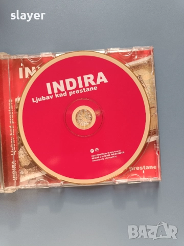 Оригинален диск Indira, снимка 4 - CD дискове - 52679368