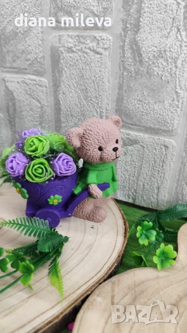 Сладки малки мечета в лилаво и зелено!!, снимка 6 - Декорация за дома - 52082800