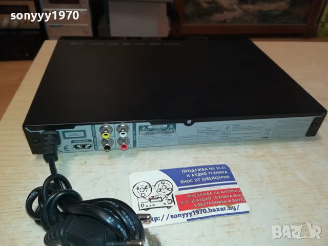 philips dvp2880/12 hdmi внос swiss 3112231805LNVR, снимка 6 - Плейъри, домашно кино, прожектори - 43605206