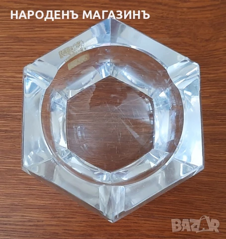 VILLEROY & BOCH – немски кристал пепелник кристален с етикета , снимка 9 - Други ценни предмети - 51032420