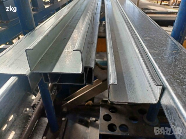 Студено-огънати C профили от поцинкована ламарина, снимка 2 - Строителни материали - 40213056