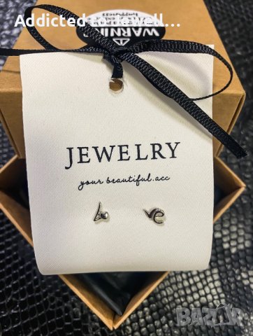 Тотална разпродажба - 50% Сребърни обеци 💕 , снимка 2 - Обеци - 43103713