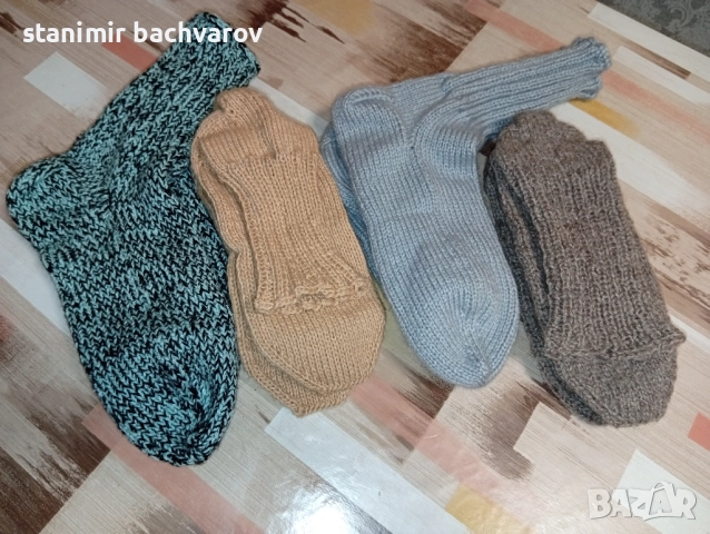 Мъжки плетени чорапи 