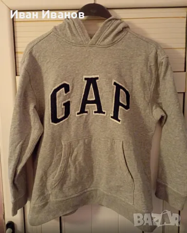 Оригинално горнище с качулка GAP, снимка 4 - Суичъри - 47517029