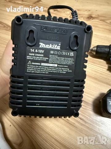 Makita DDF482 винтоверт, снимка 9 - Винтоверти - 52511416