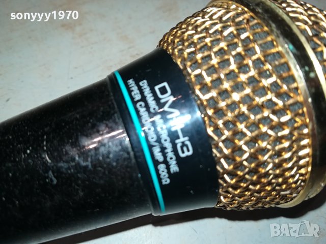 AIWA DM-H3 MICROPHONE GOLD-ВНОС SWISS 1601241833, снимка 9 - Микрофони - 43837347