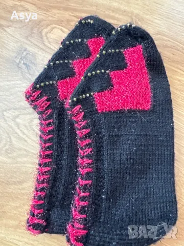 Ръчно плетени терлици , снимка 4 - Други - 49870616