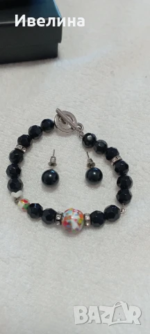 Комплект гривна обици