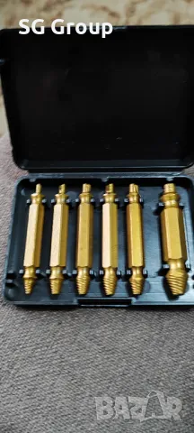 Комплект за вадене на развалени болтове, снимка 3 - Други инструменти - 48587728