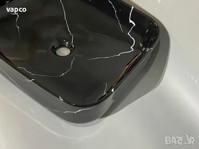 Мивка за баня - черен мрамор, снимка 6 - Мивки - 47452990