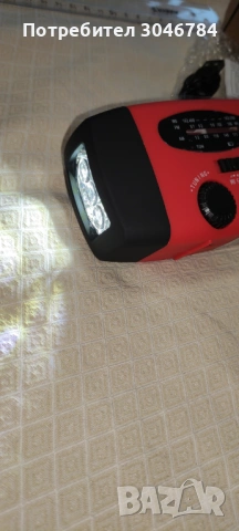 Соларно Акумулаторно радио, Power Bank, с фенер, за къмпинг Радио, снимка 9 - Друга електроника - 53357923