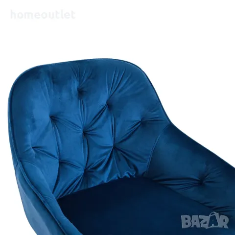 ПРОМОЦИЯ Комплект бар столове тип щъркел, височина 98см C-U-BS-0086BU, снимка 3 - Столове - 49060790