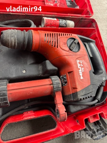 Hilti TE 7-C перфоратор с прахоуловител, снимка 4 - Перфоратори - 53453353