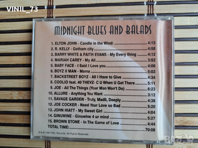 Midnight Blues And Balads, снимка 3 - CD дискове - 50734128